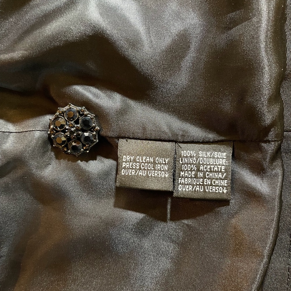 Ellen Tracy Neiman Marcus Cropped Blazer Size 4 - Picture 6 of 6
